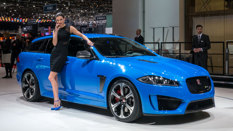 Jaguar XFR-S Sportbrake world premiere in Geneva