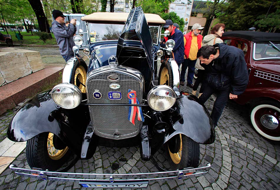 'Retromobil' vintage car show