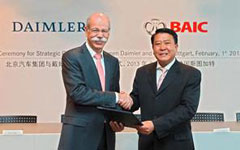 Daimler expects sales to surpass Audi, BMW in China this year