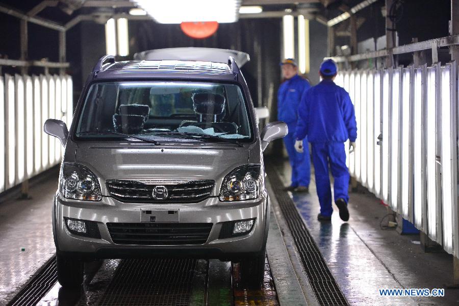 Changhe Automobile Co. in east China's Jiangxi Province