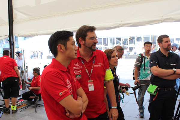 Formula E debuts in Beijing