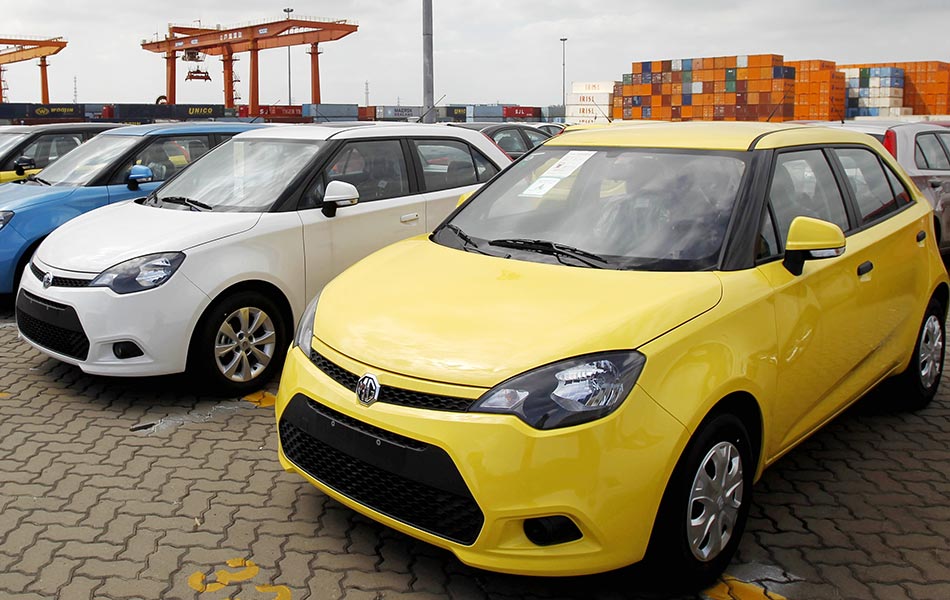 Top 10 Chinese car maker by sales in 2014