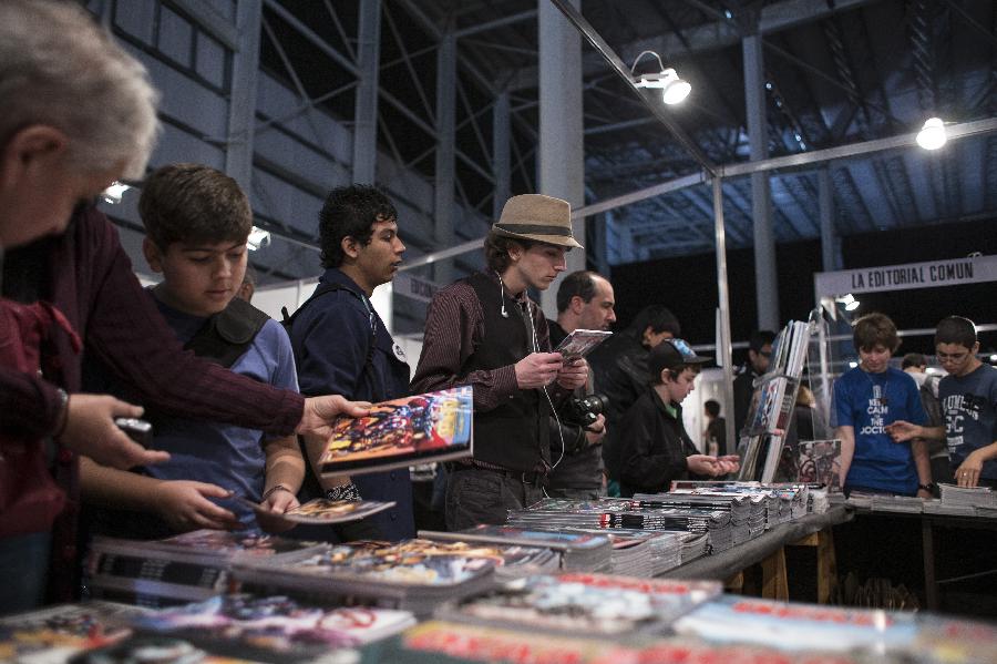 Intl comic festival 'Comicopolis' held in Buenos Aires