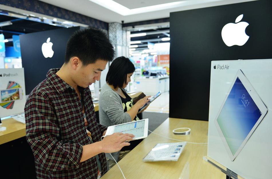 Apple launches iPad Air in China