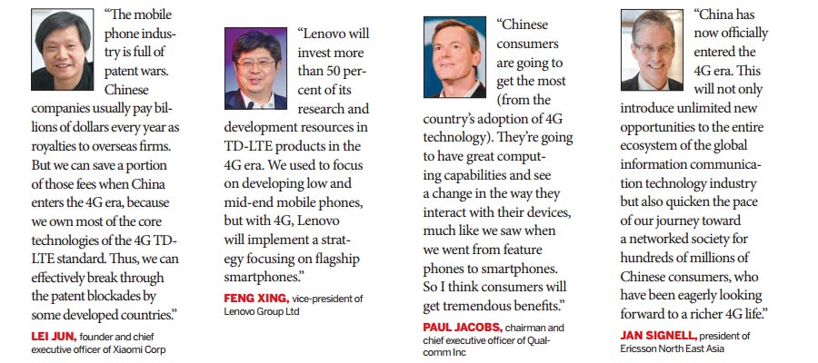 Era of 4G to bring changes to China