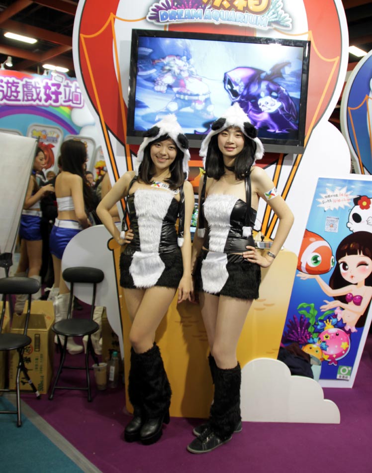 Taipei Game Show attracts geeky gamers