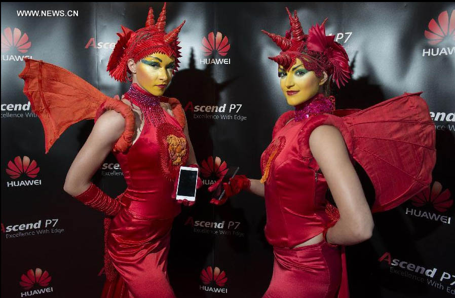 Huawei launches new flagship smartphone Ascend P7 in Croatia