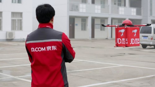 Tapping rural areas, JD.com to use drones for deliveries