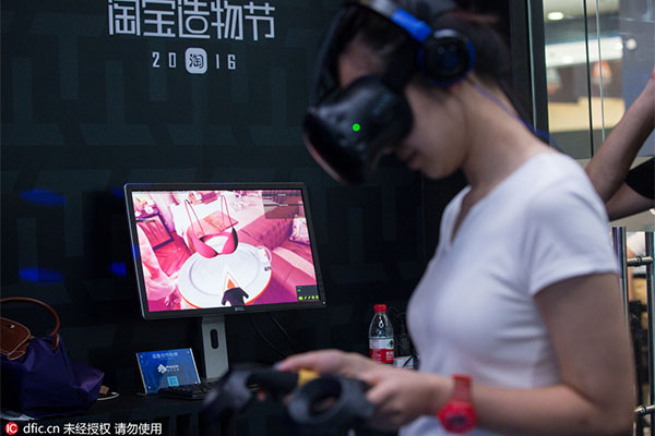 Alibaba develops VR mobile pay technology