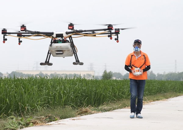 DJI launches upgraded agricultural drone