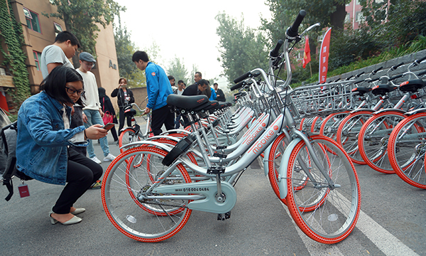 Mobike stays ahead in Chinese bike-sharing market, analysis says