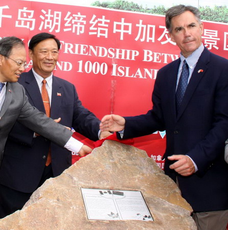 Canadian, Chinese 'Thousand Islands' join hands