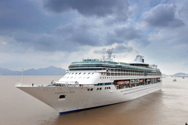 Luxury cruise starts direct journey to Taiwan