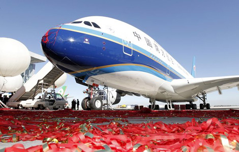 First Airbus A380 for Chinese carrier