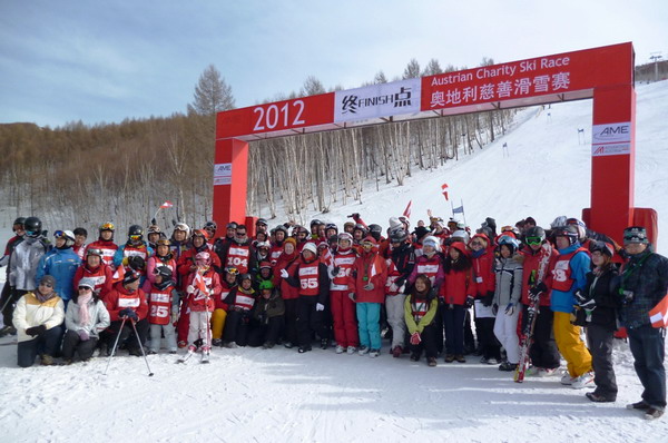Charity ski race raises funds for orphans