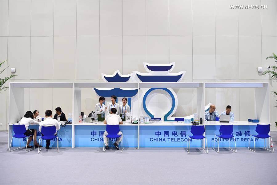 Media center of G20 summit in Hangzhou