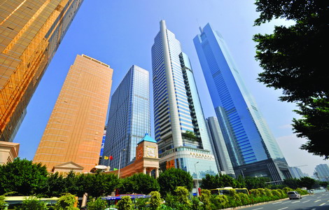 Office building rent still high in Guangzhou