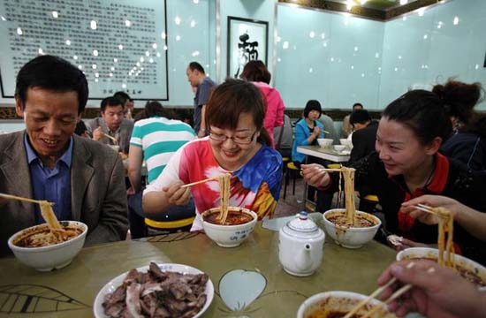 Perfect day starts with a bowl of noodles