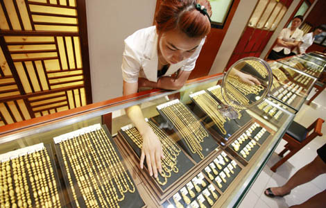 Chinese demand brings new luster to yellow metal