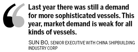 Shipyards find it hard to weigh anchor amid economic recession