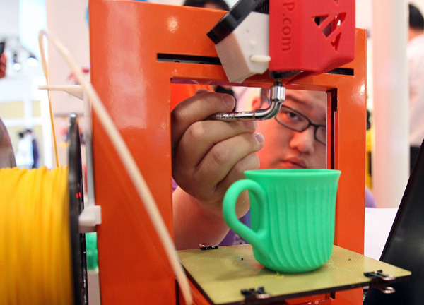 Nation expected to be top 3-D printing market