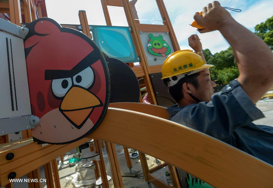 Angry Birds theme park under construction in E China