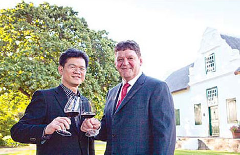 Here's cheers to shared and valued vinery