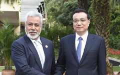 China, Timor-Leste sign cooperation agreements