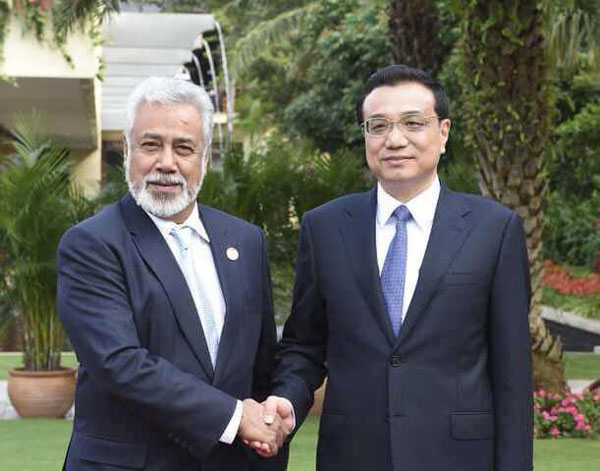 China, Timor-Leste sign cooperation agreements