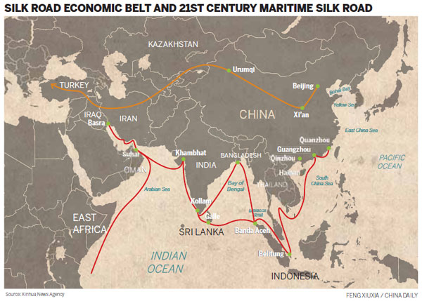 State Councilor Urges Cooperation In Silk Road Projects1