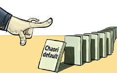 Hangzhou debt guarantees spark default contagion
