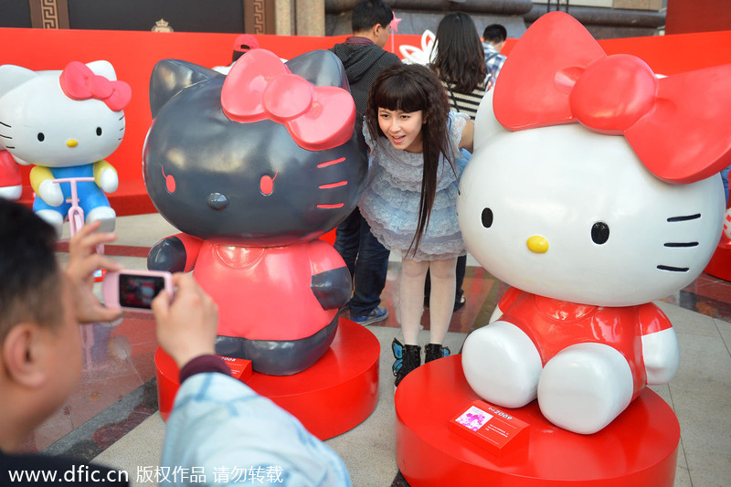 Hello Kitty, happy 40th birthday!