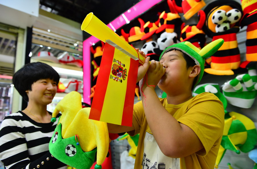 China's Yiwu gears up for World Cup in Brazil