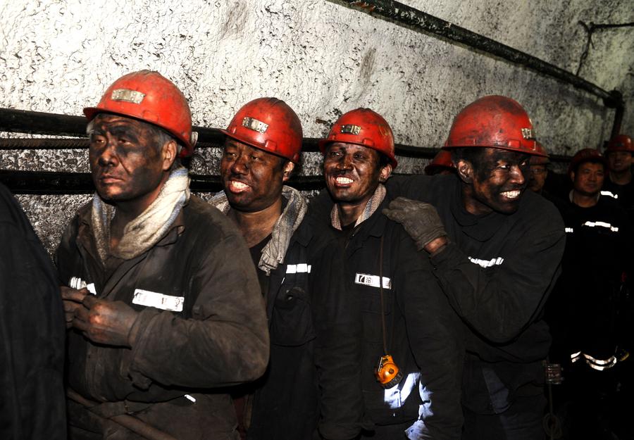 The day of a coal miner