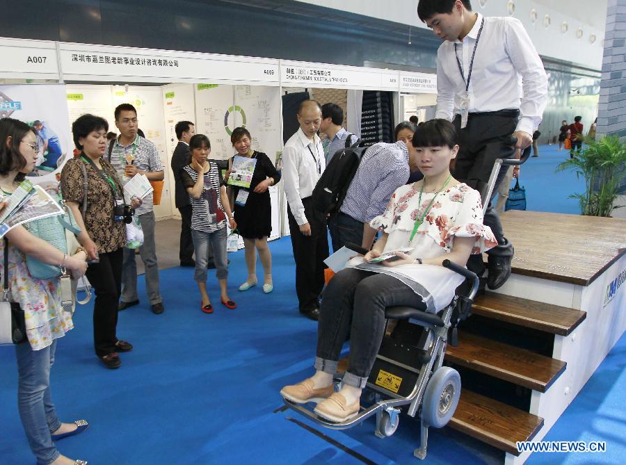 Senior care expo kicks off in Shanghai