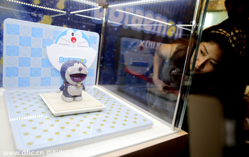 World's most expensive Doraemon staging in Wuhan