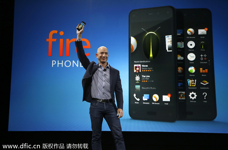 Amazon unveils its Fire phone