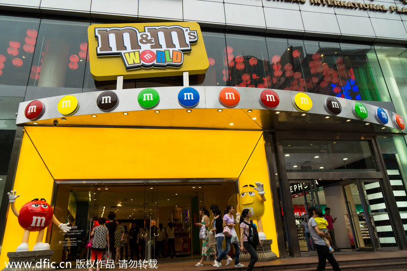 M&M opens its first Asia flagship store in Shanghai