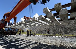 New railway construction is on track for this year