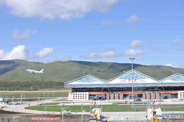 New airport offers shortcut to Sichuan's Tibetan attractions