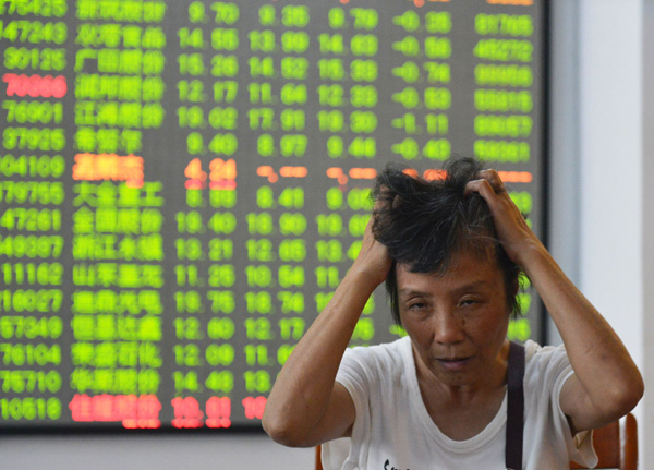 China shares post biggest daily loss in 6 months