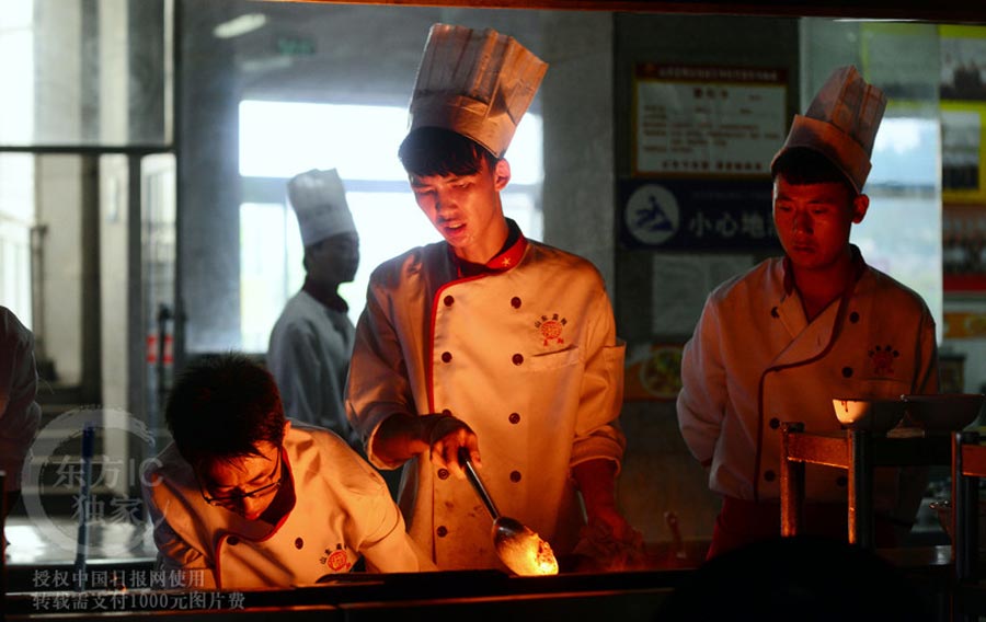 A peak into China's largest technical school