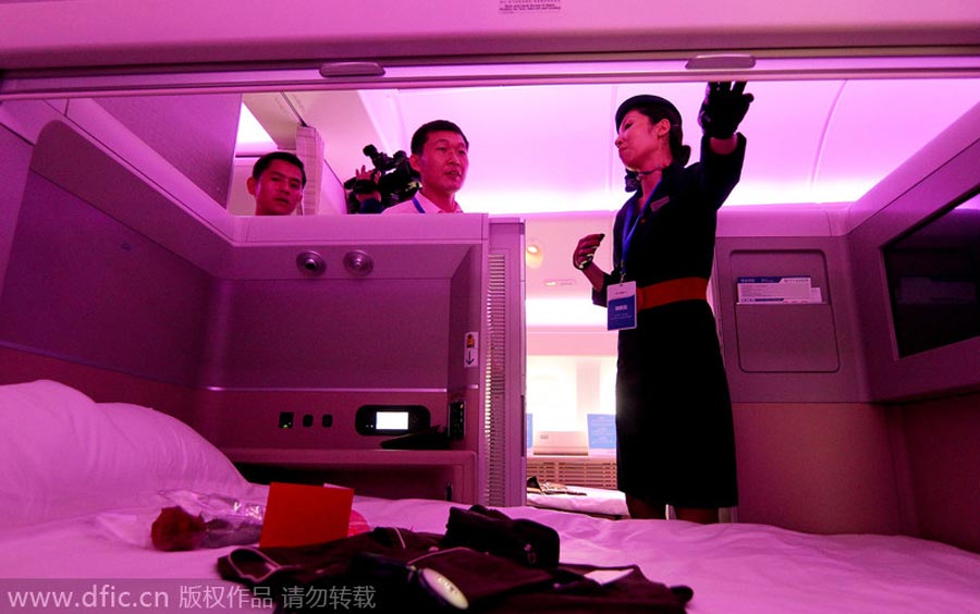 Luxurious new Boeing 777 delivered to China Eastern
