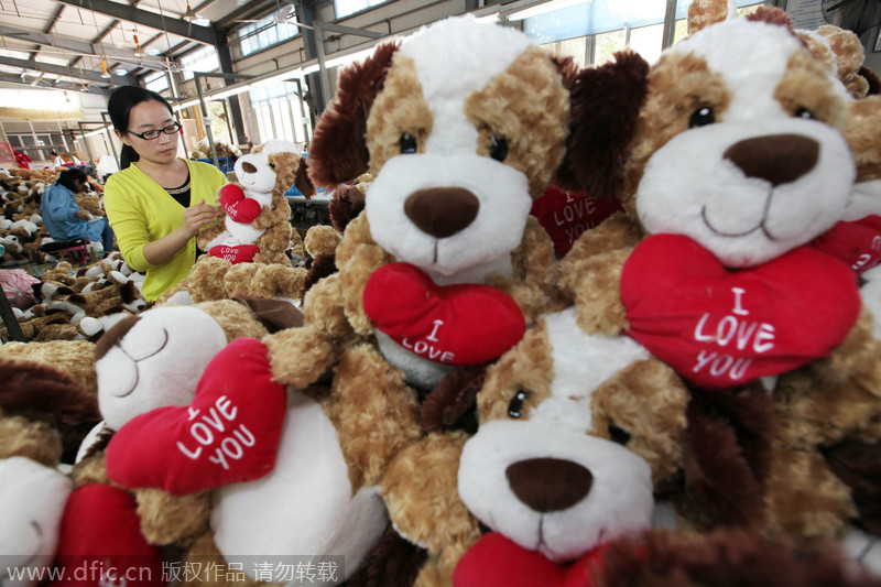 Christmas comes early for Lianyungang toy makers