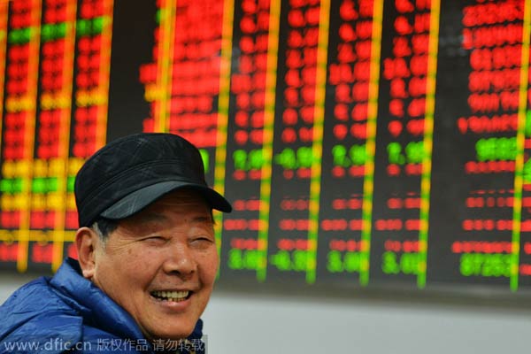 China stock surpasses 2,600 mark