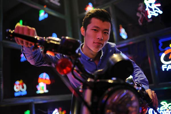 Young business owner fights for his own success