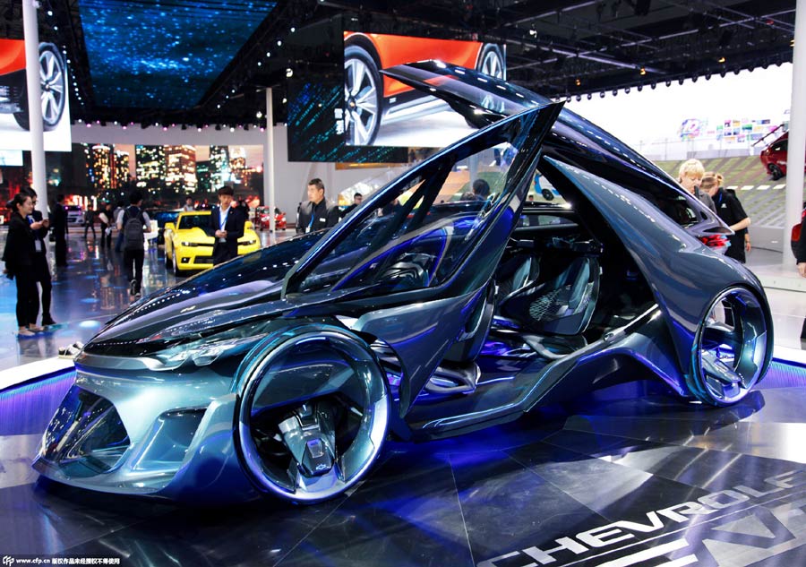 Concept cars in spotlight at Shanghai auto show