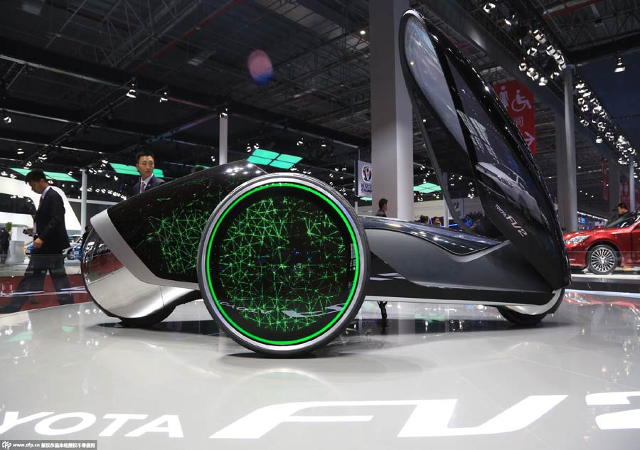 Concept cars in spotlight at Shanghai auto show