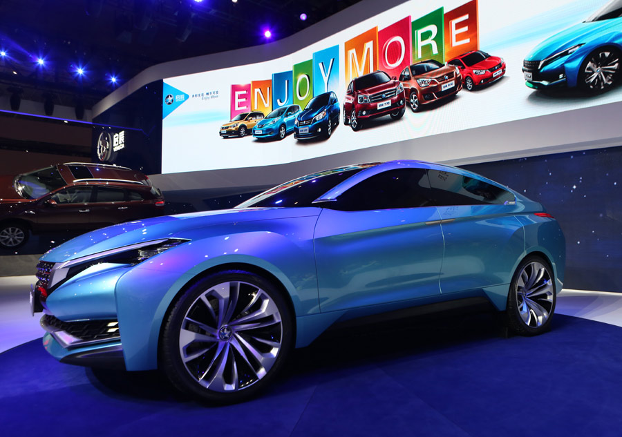 Concept cars in spotlight at Shanghai auto show