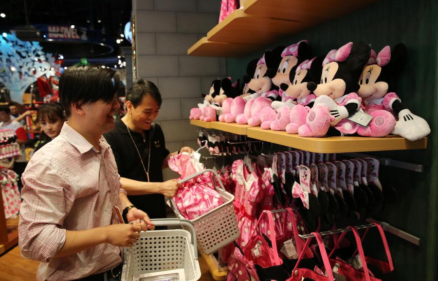 Disney flagship store opens in Shanghai